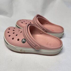 Crocs Classic Unisex Pink Beach Casual Travel Slip On Clogs Size Men 4/Women 6
